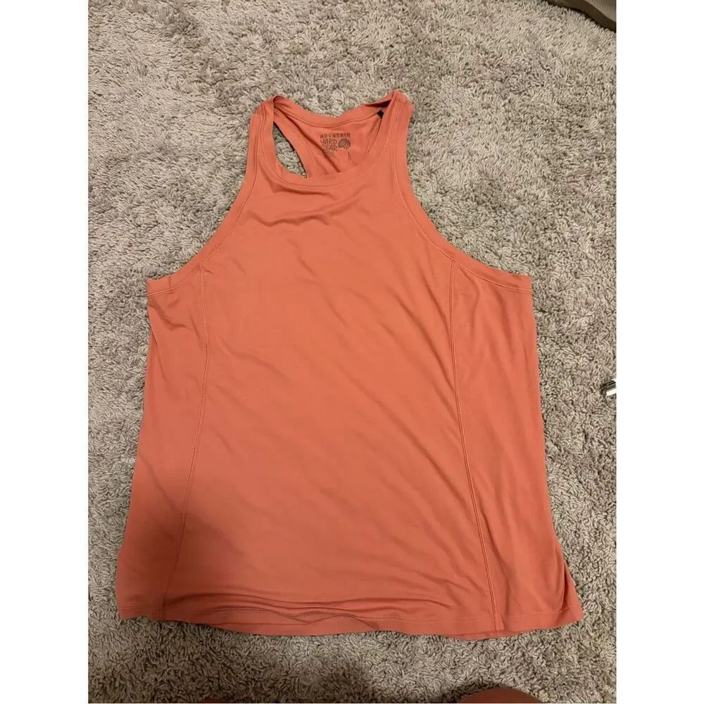 Mountain Hardwear Women’s Coral-Orange Racerback Tank Top
